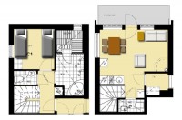 План апартамент 51 м2