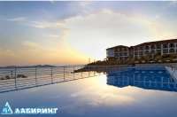 Отель AKRATHOS BEACH(3*+), фотография 05; Вид с бассейна