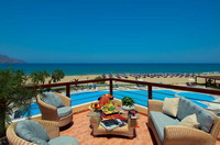 Отель PILOT BEACH(5*), фотография 04; Вид на бассейн