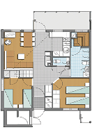 План апартаментов MastonAitio70