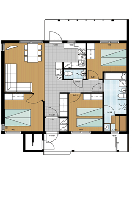 План апартаментов MastonAitio80