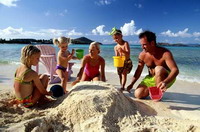 Отель SANI BEACH CLUB(5*), фотография 05; Пляж