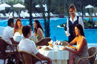 Отель SANI BEACH HOTEL & SPA(5*), фотография 05; Ресторан