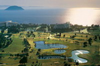 Отель PORTO CARRAS MELITON THALASSO & SPA(5*), фотография 04; поле для гольфа
