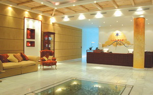 Отель MITSIS GALINI WELLNESS SPA AND RESORT(5*), фотография 10; Spa entrance