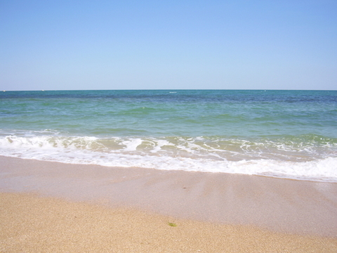 Песчаный пляж Феодосии